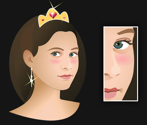 איור דמות הזמנה למסיבת בת מצווה